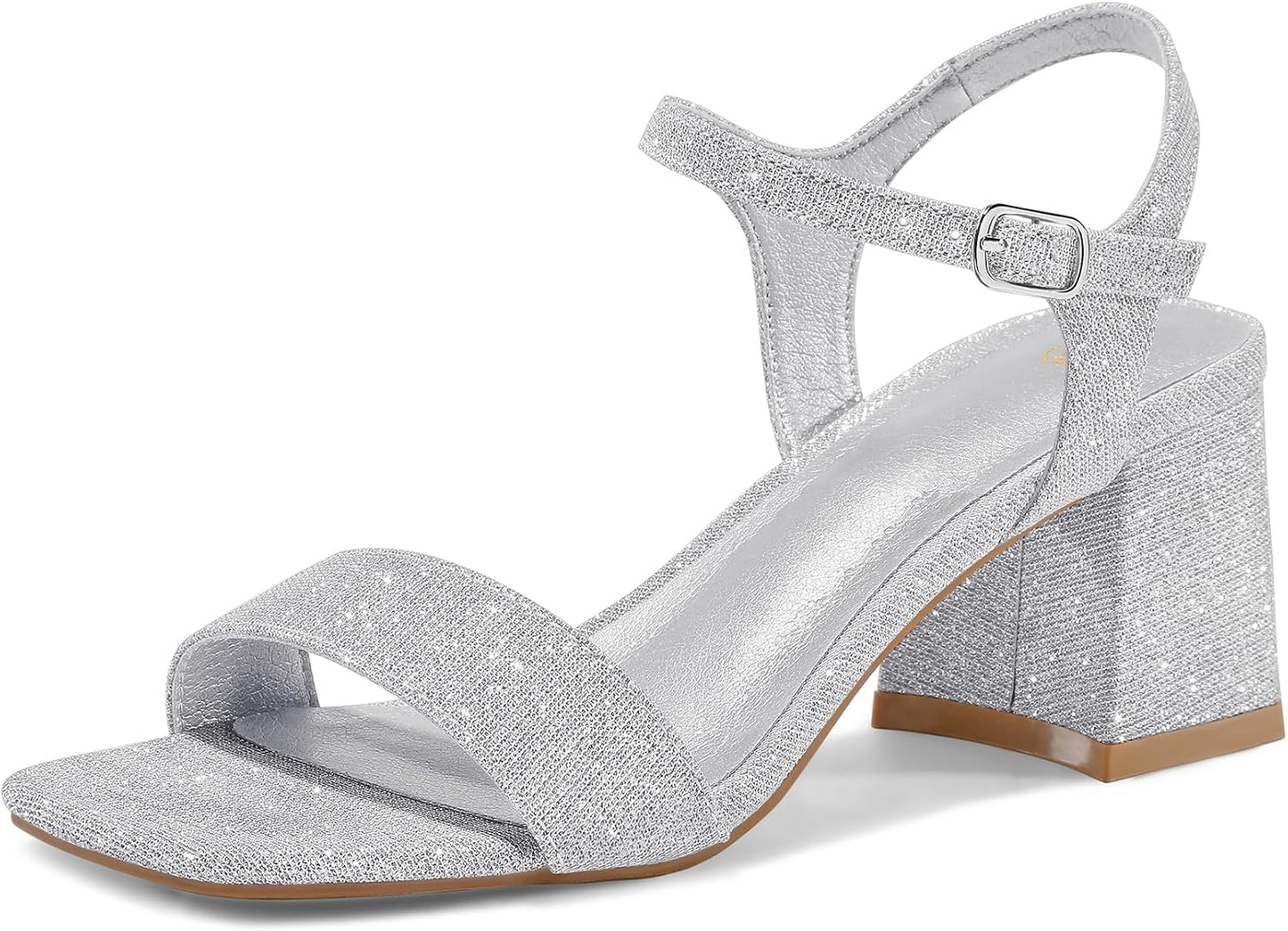mysoft Women's Chunky Block Low Heels for Any Occasion