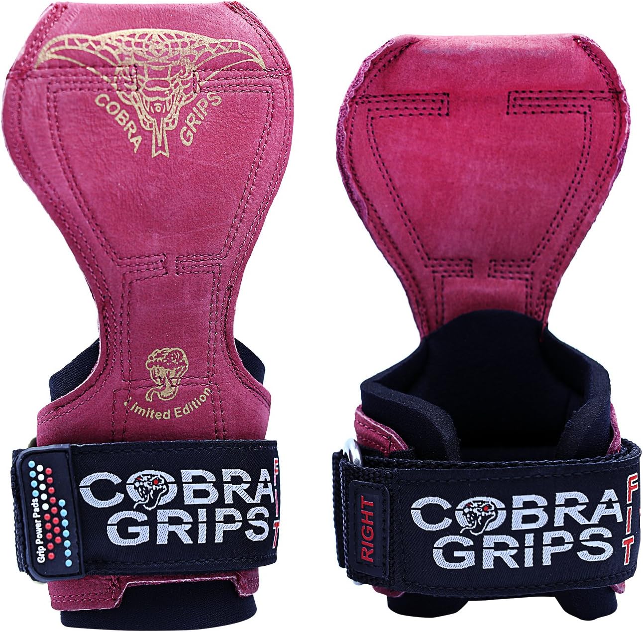 Cobra Grips PRO Weight Lifting Gloves by Grip Power Pads