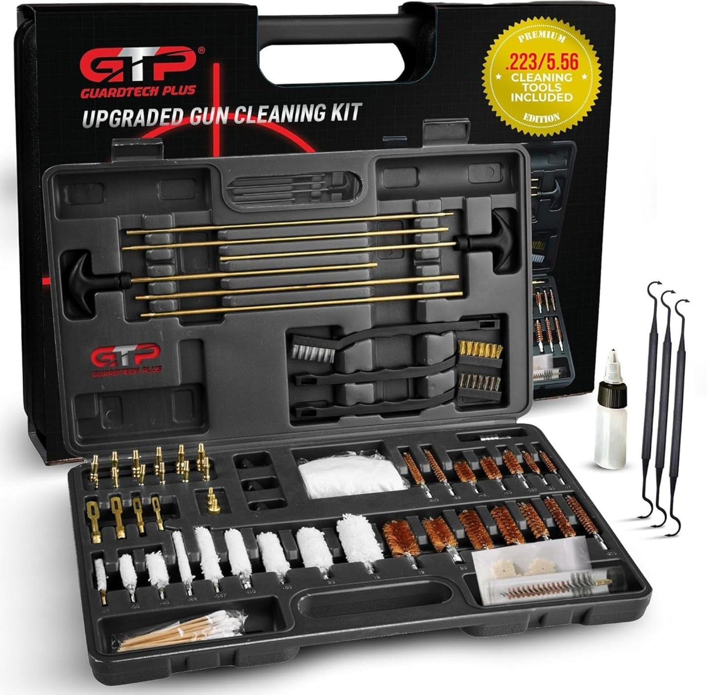 GuardTech Plus Universal Gun Cleaning Kit for All Firearms