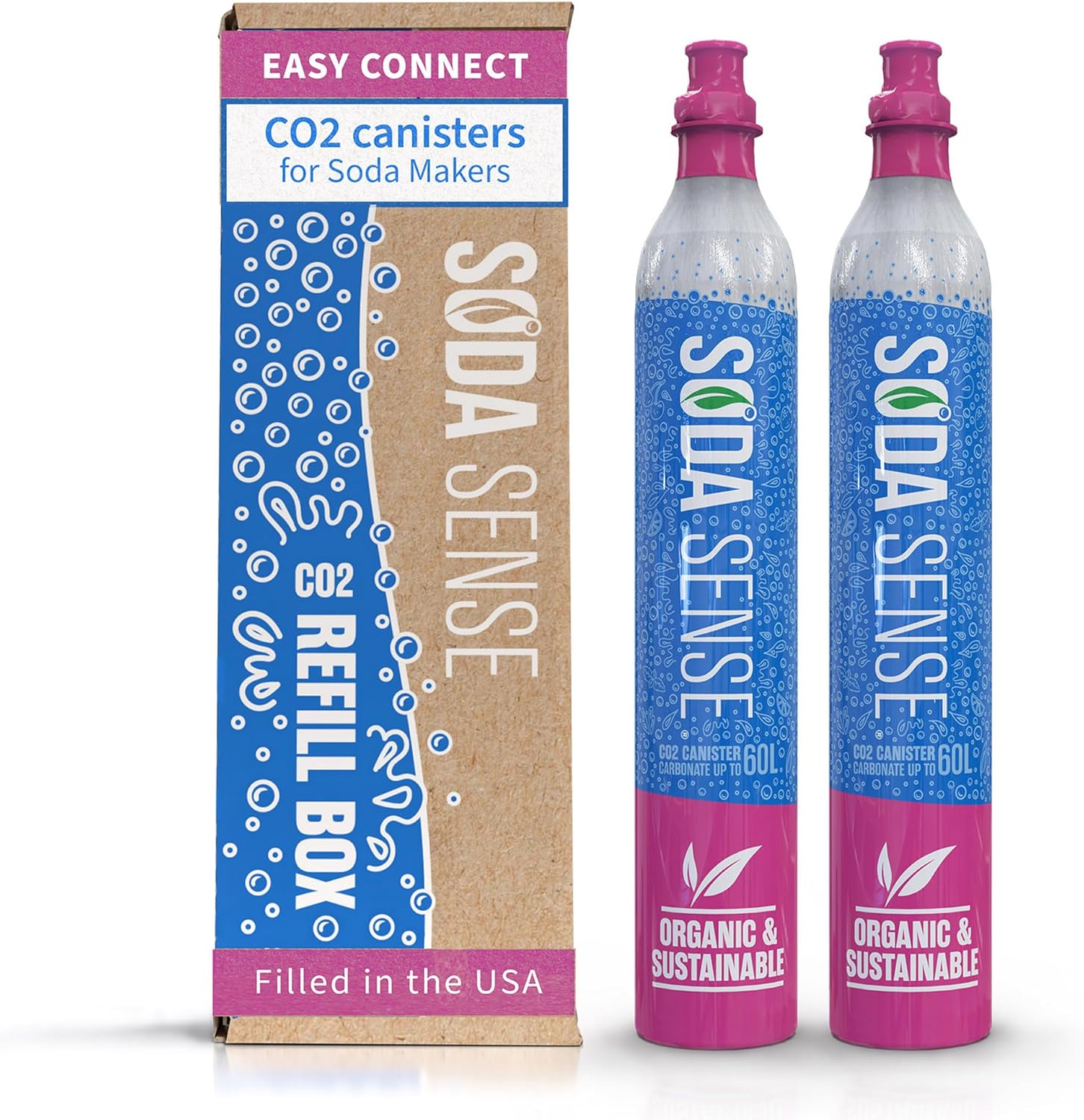 Soda Sense Easy Connect 60L CO2 Exchange Canister 2 Pack Review