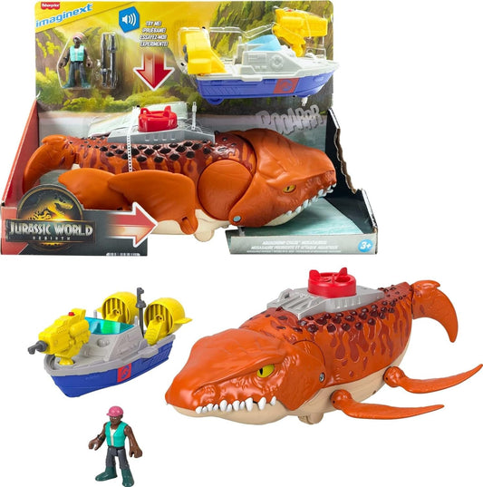 Fisher-Price Imaginext Jurassic World Aquachomp Mosasaurus Toy