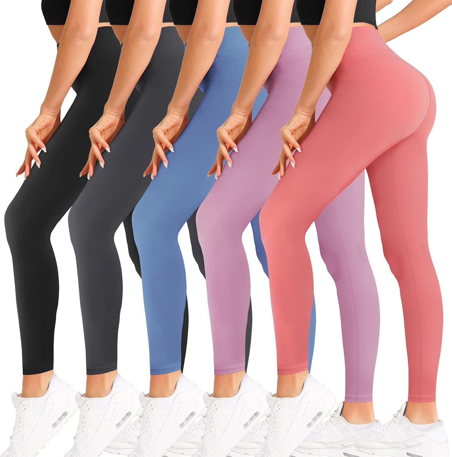 Natural Feelings High Waisted Leggings for Women - Ultra Soft