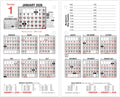 AT-A-GLANCE 2026 Desk Calendar Refill Daily 4.5in x 7.5in - Year