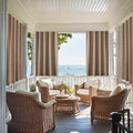 NICETOWN Fade Resistant Outdoor Curtains for Patio - Weatherproof Sun