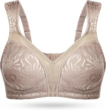 Wingslove Women's Full Coverage Non Padded Comfort Minimizer Bra
