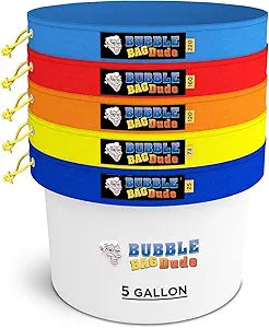 Bubble Bags 5 Gallon Set for Herbal Extraction - Durable & Versatile