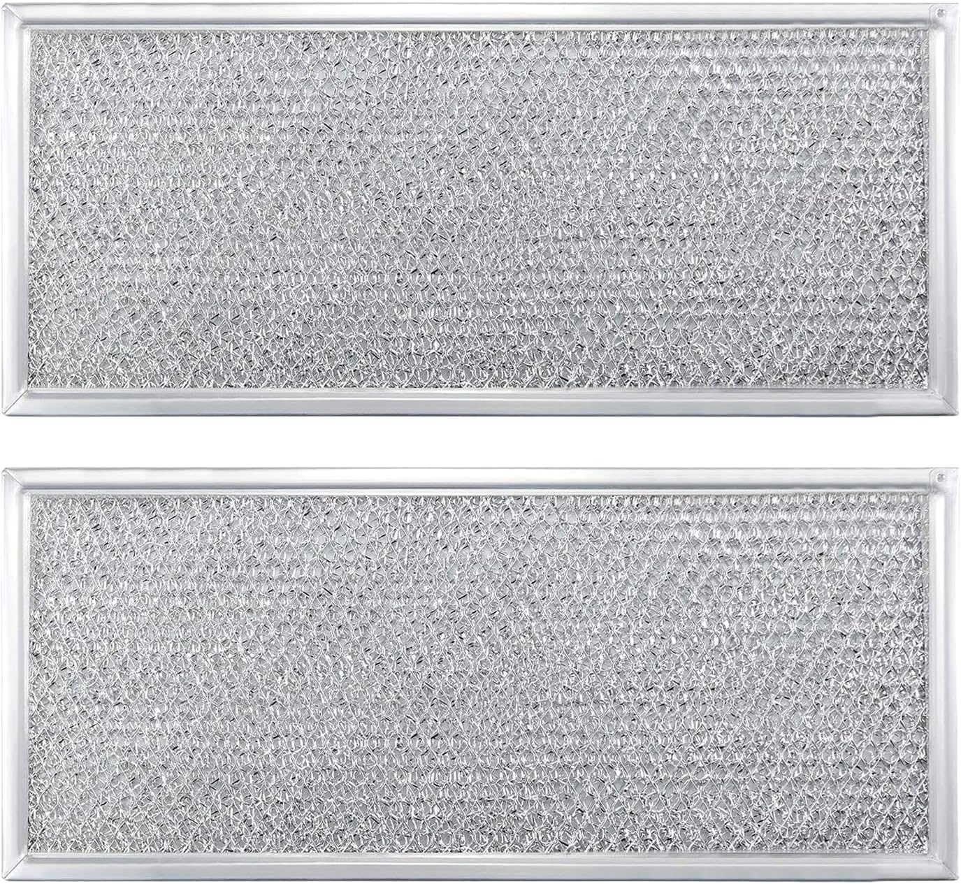 2 Pack Microwave Grease Filter Replacement | Enhanced Vent Filtration!
