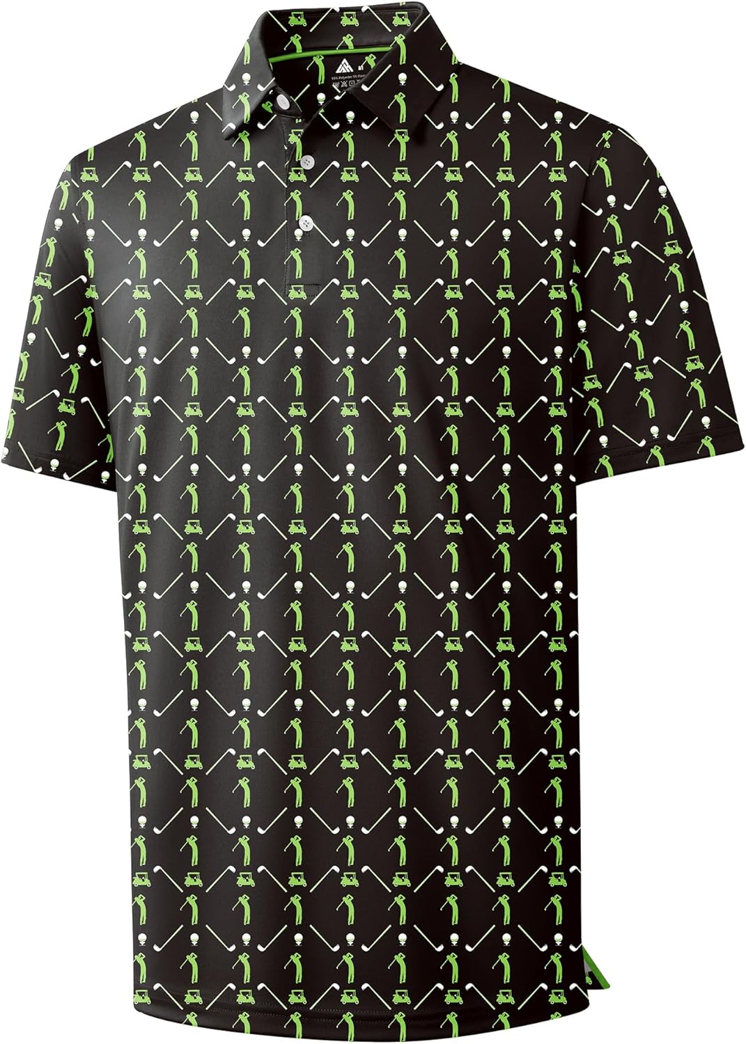 ZITY Mens Golf Shirts Short Sleeve Performance Moisture Wicking