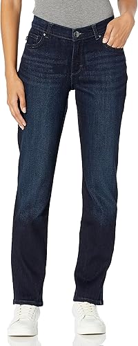 Lee Women's Petite Relaxed Fit Straight Leg Jean for Comfort