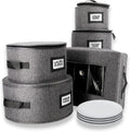 Hard Shell China Storage Containers 5pc Set - Heavy Duty Protection