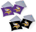 NFL Pro Football Dual Sided Cornhole Bags 8 Pack - Vikings Team