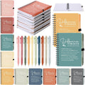 Difference Maker 30-Set A6 Spiral Notebooks with Pens - Bulk Gift Pack