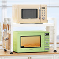Expandable Microwave Stand 2-Tier Adjustable Rack - Space Saving