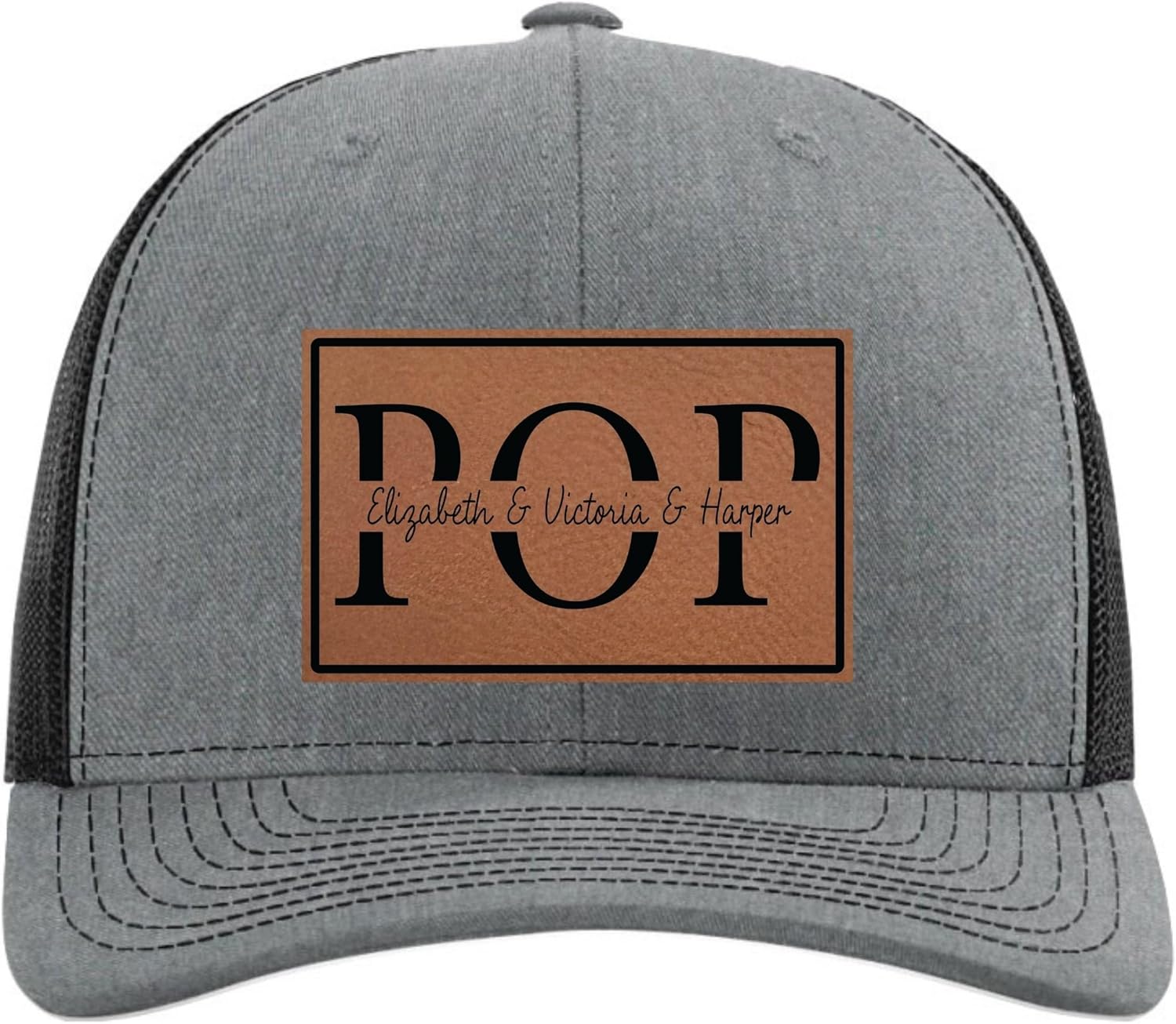 Fathers Day Hats Customized for Grandpa by Yippee Daisy
