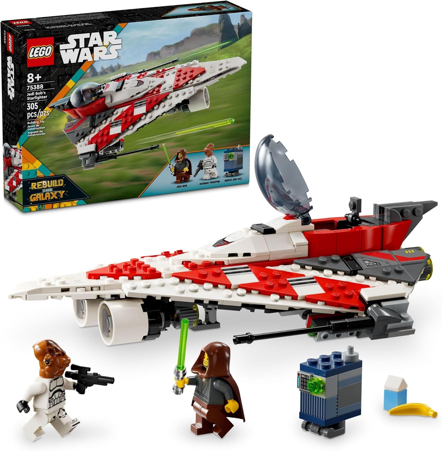 LEGO Star Wars Jedi Bob's Starfighter - Epic Gift for Fans!