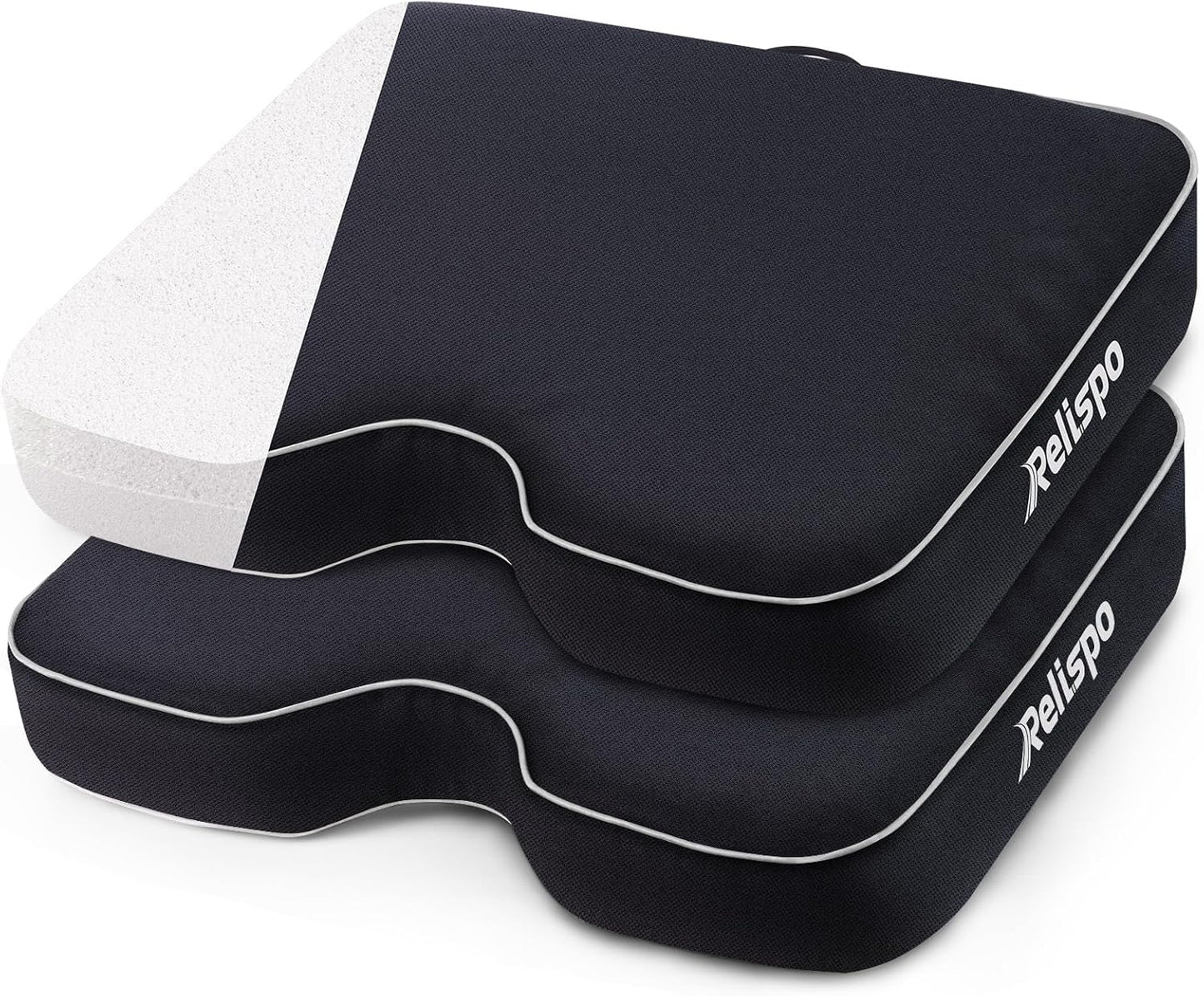 Relispo Stadium Seats for Bleachers with Memory Foam