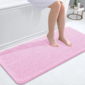Chenille Bath Rug 47x20 - Soft Absorbent Quick-Dry Bath Mat