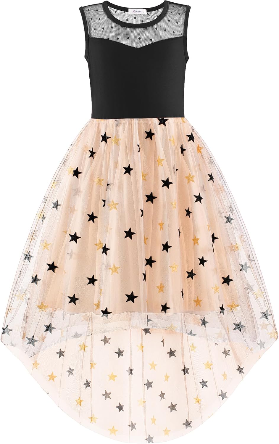 Arshiner Girls Dresses High Low Tulle Formal Party Dress