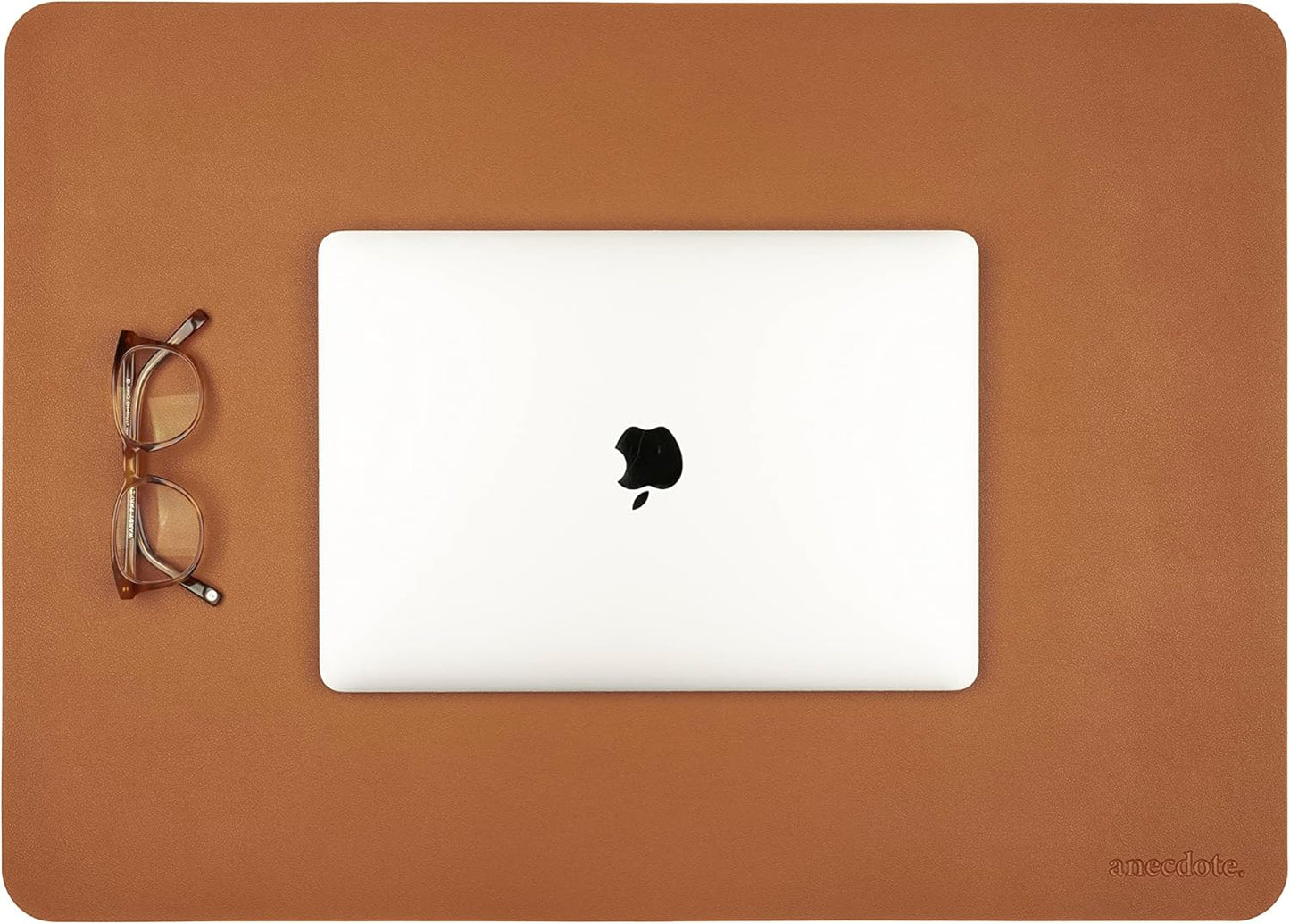 Chic Vegan Leather Desk Pad - Professional Elegance & Comfort
