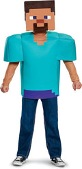 Steve Classic Minecraft Costume Small (4-6) - Kid-Friendly Pixel