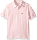 Original Fit Boys' Lacoste Pique Polo for Casual Elegance