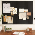 Large Felt Bulletin Board 35in x 47in - Stylish, Customizable Wall