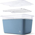 Greater Goods Sous Vide Container 12 Qt with Rack and Lid - Controlled