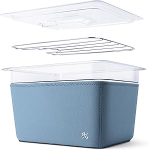 Greater Goods Sous Vide Container 12 Qt for Perfect Cooking