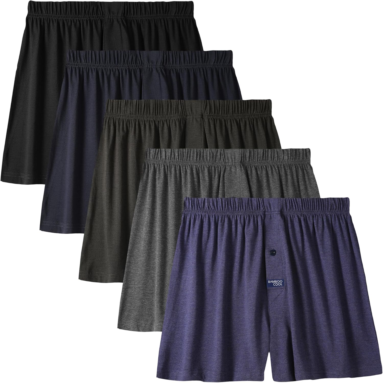 Bamboo Cool Men's Boxer Shorts: Soft, Breathable, and Stylish