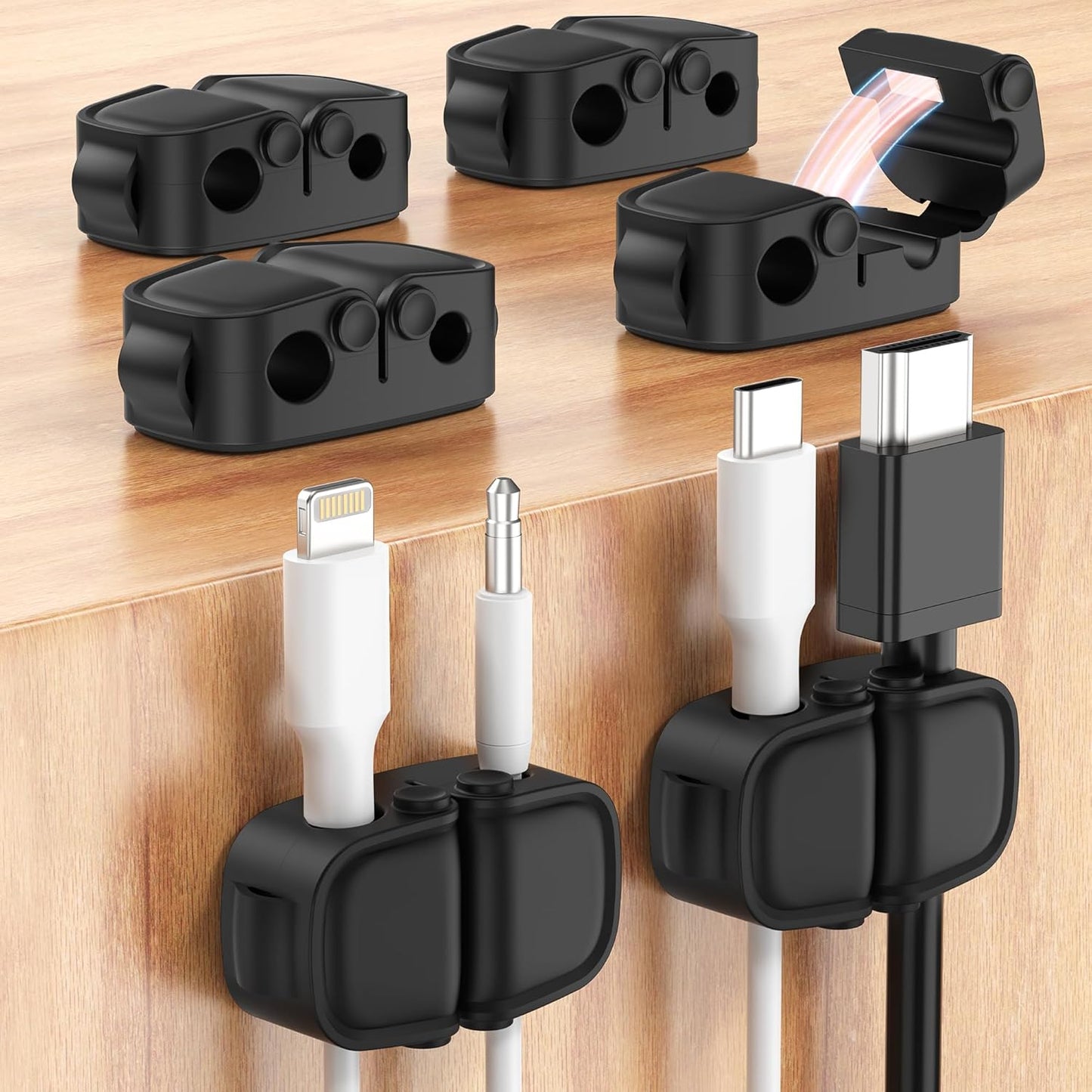 NTMY Magnetic Cable Clips: Secure Cable Holder