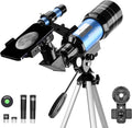 AOMEKIE 70mm Aperture Telescope for Beginners with Accessories