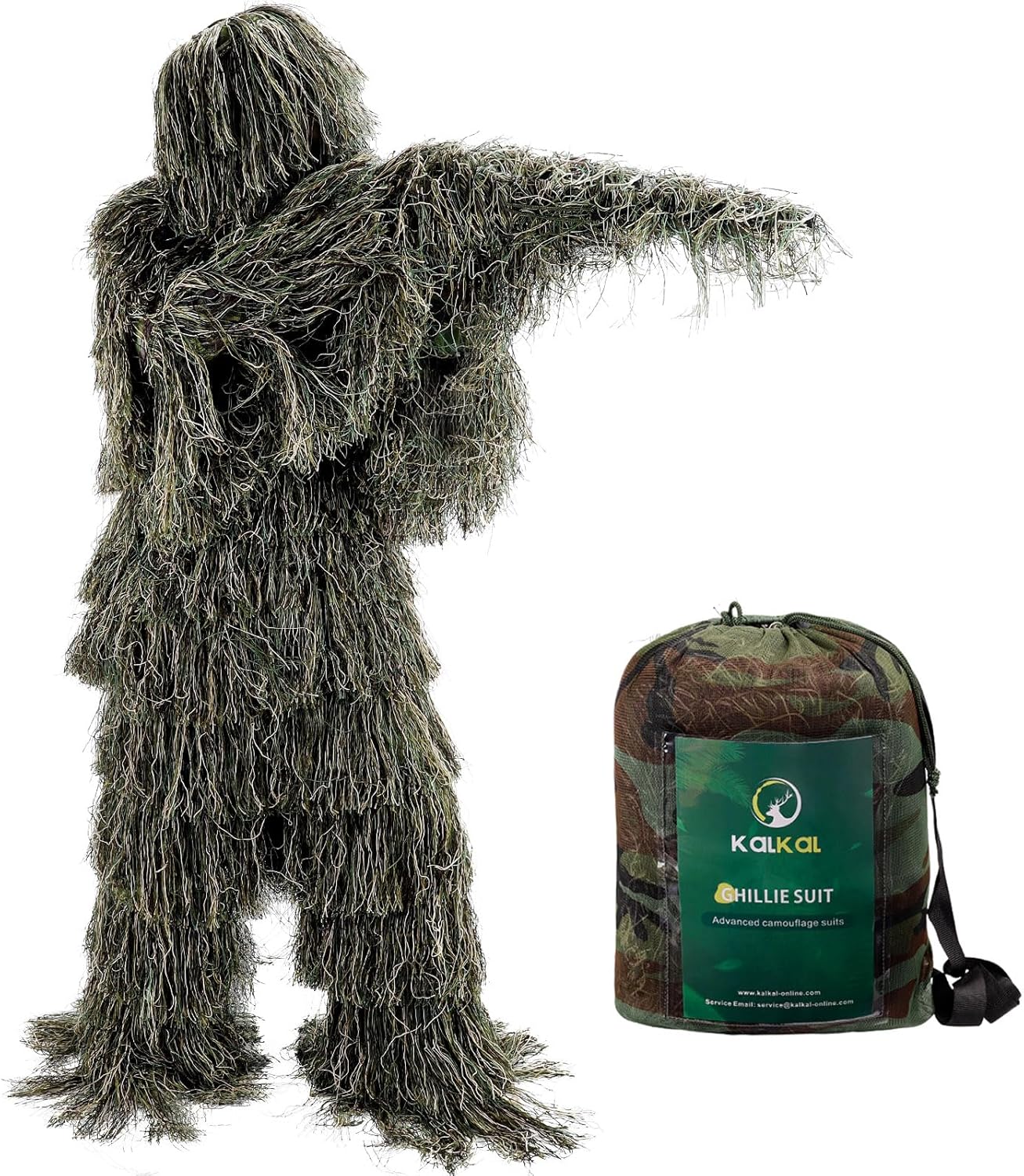 Kalkal Ghillie Suit for Men - Ultimate Camouflage Hunting Apparel