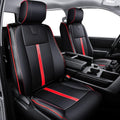 Leather Seat Covers Custom Fit for Tundra 2022-2026 - Carbon Fiber
