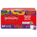 Mardi Gras King Cake Flavored Coffee Pods for Keurig Brewers