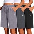 Neer Women's Quick Dry High Waisted Bermuda Shorts - 3 Pack experience