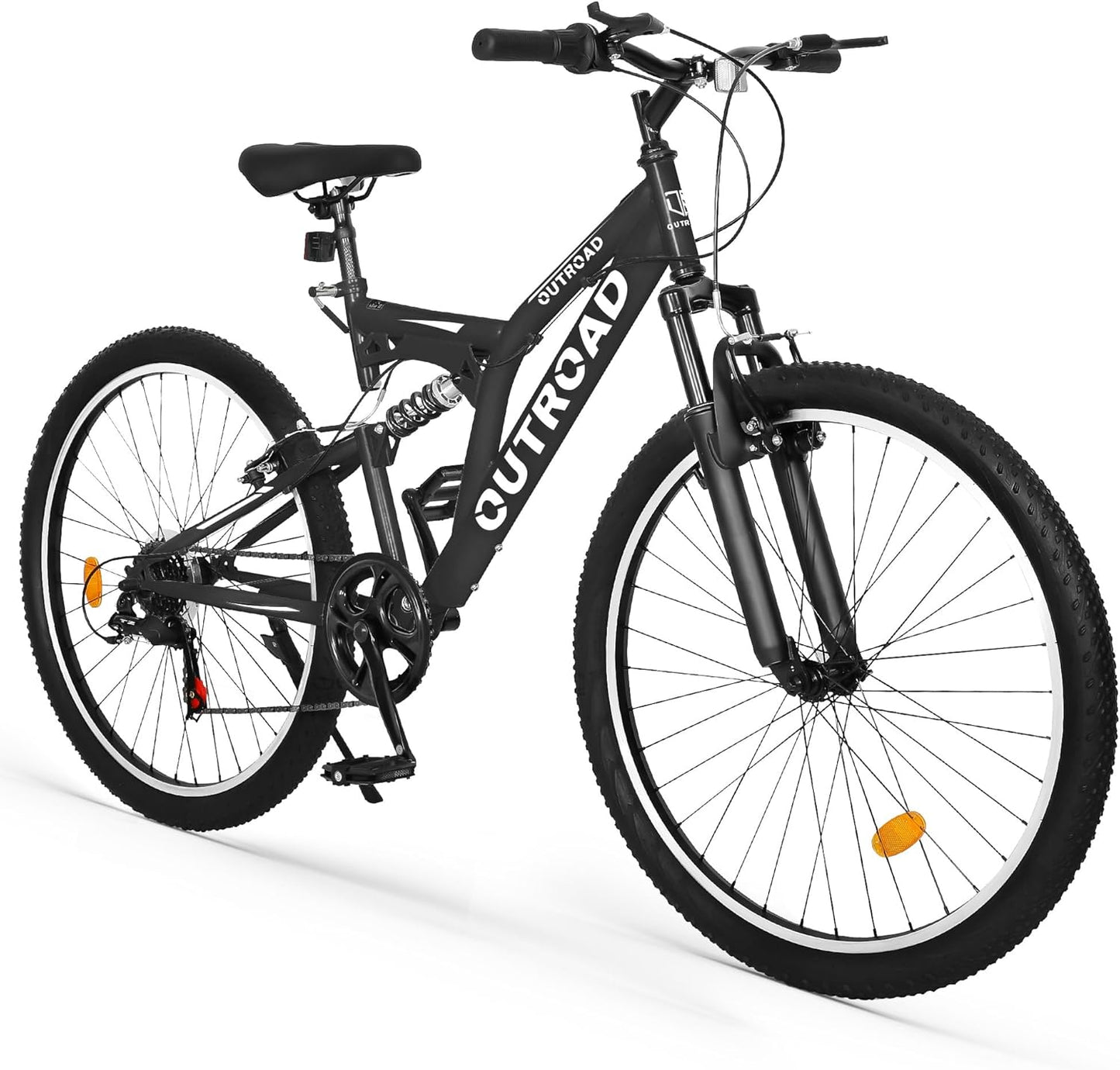 Betterland Mountain Bike 26 Inch with Dual Suspension Design