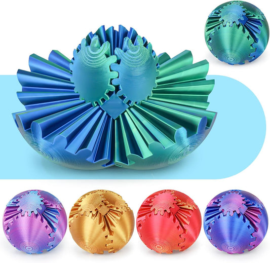 Stress Relief Gear Ball Fidget Toy - Minleway