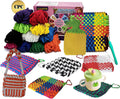 OYACH Potholder Metal Weaving Loom Kit - 11 Color Rainbow Cotton Loops