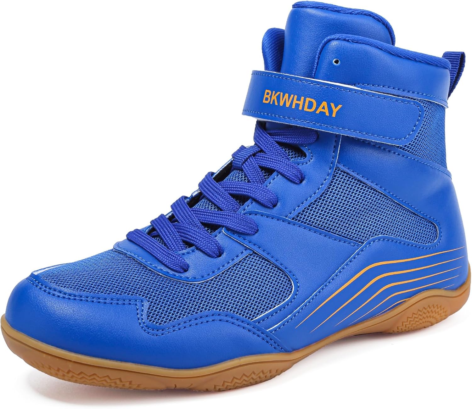 Kids Wrestling Shoes Lightweight Breathable Non Slip for Fitness