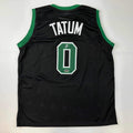 Facsimile Autographed Jayson Tatum Boston Reprint Jersey Size Men's XL