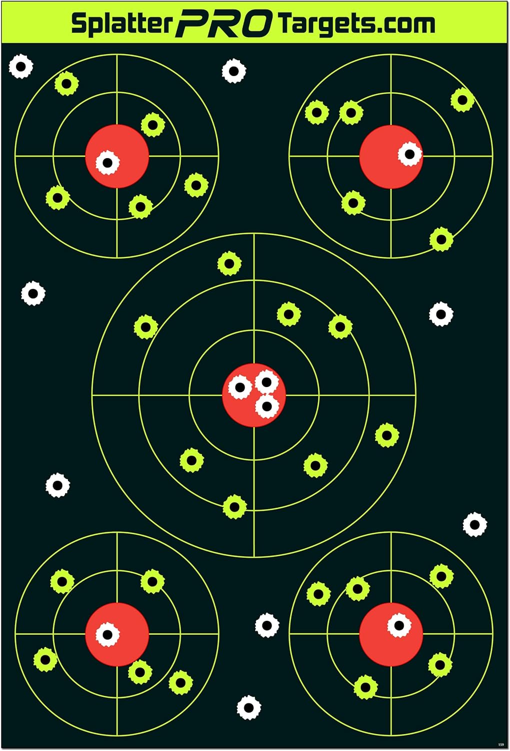 12x18 Splatter Targets for Easy Shot Visibility and Accuracy
