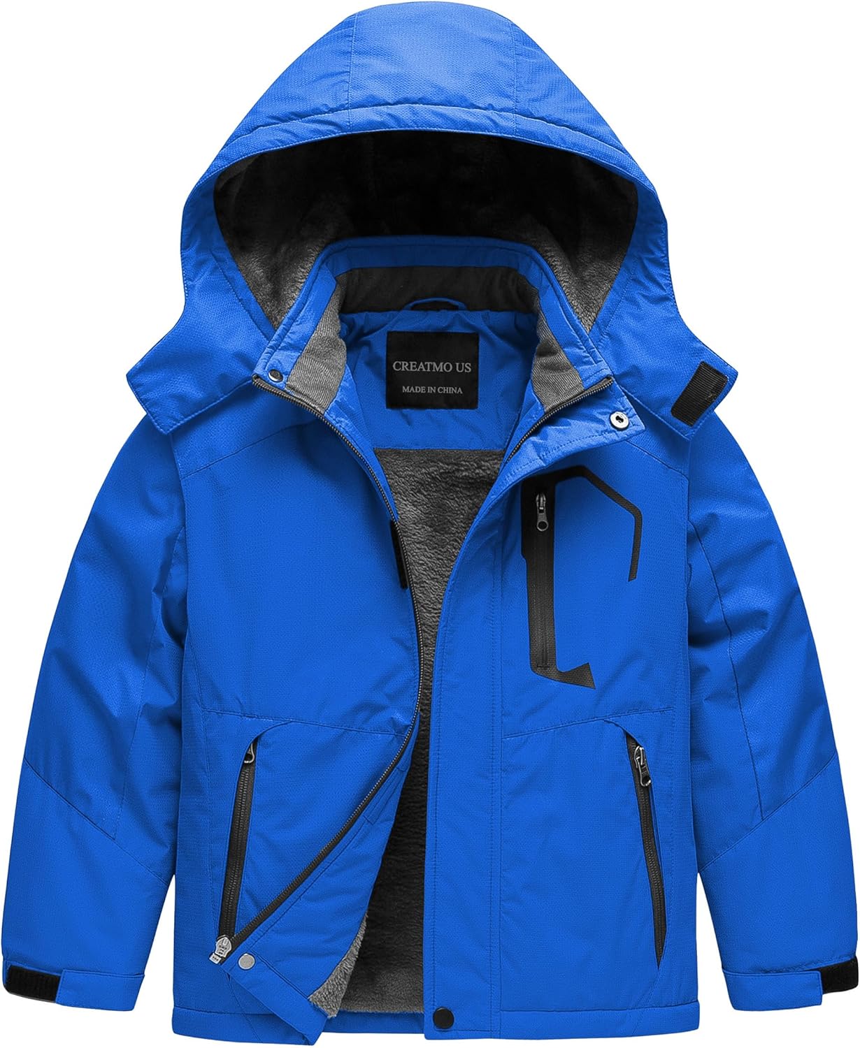CREATMO US Boys Ski Jacket - Stay Warm & Dry!