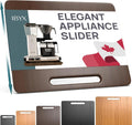 Ibyx Elegant Sliding Tray for Coffee Maker and Heavy Appliances - Easy
