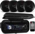 Bluetooth Marine Audio Stereo Kit with CD, USB/SD - Waterproof Sound