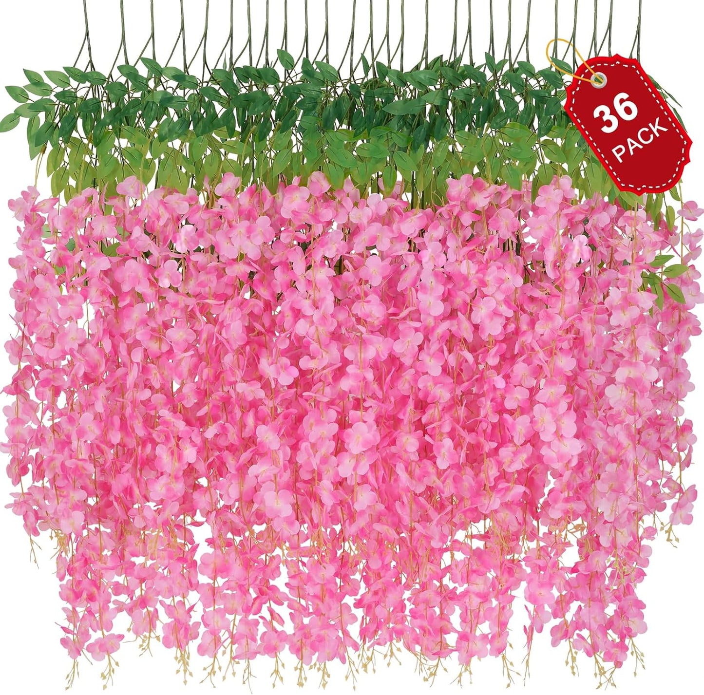 Wisteria Hanging Flowers for Enchanting Home and Wedding Decor