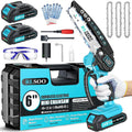 Mini Chainsaw 6-In Cordless Electric Chainsaw - Portable Power