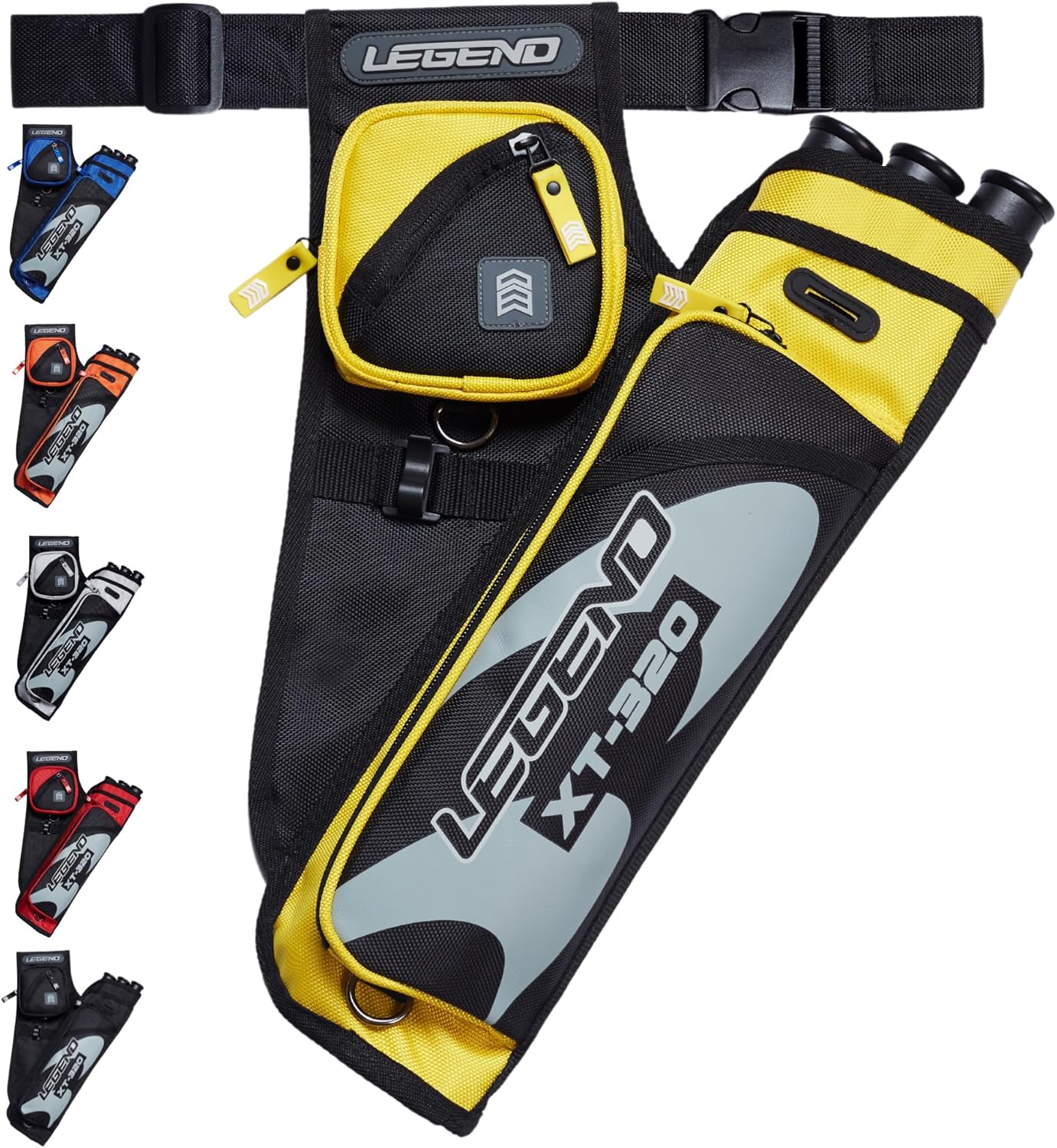 LEGEND XT320 Archery Quivers - Durable Nylon Hip Quivers