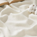 Bedsure GentleSoft 100% Cotton Blanket King Size - Lightweight