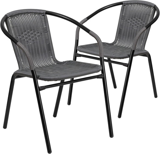 Stylish Rattan Indoor-Outdoor Stack Chairs for Any Space