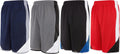 Mens Basketball Shorts with Pockets 4 Pack - Active Performance Gym